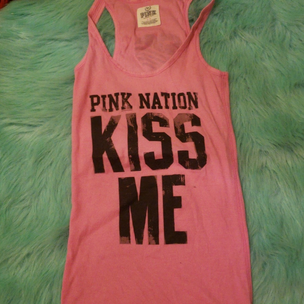 Pink tank top